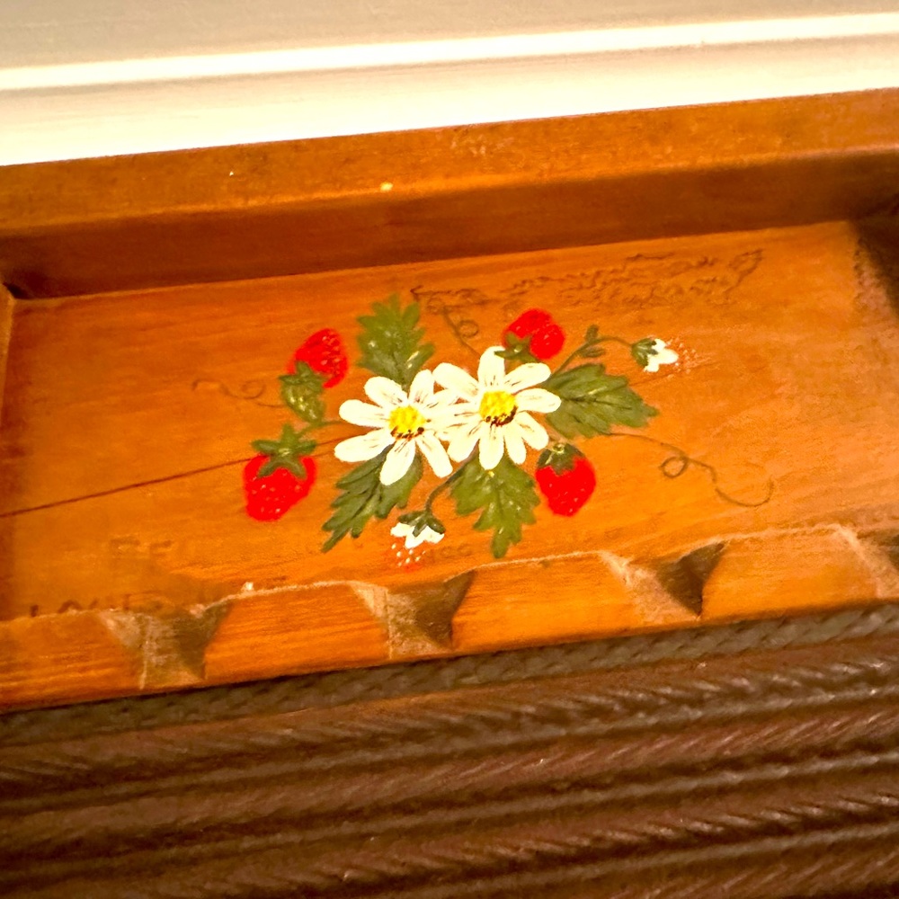☘️Sold☘️1920’s Washboard by BELKNAP HARDWARE Hand painted Floral Design - Picture 3 of 9